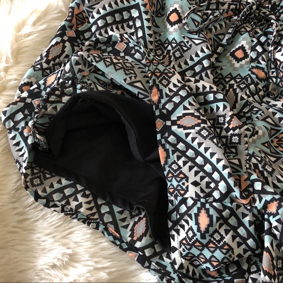 Anthro Elevenses Geometric Shorts - Picture 4 of 5